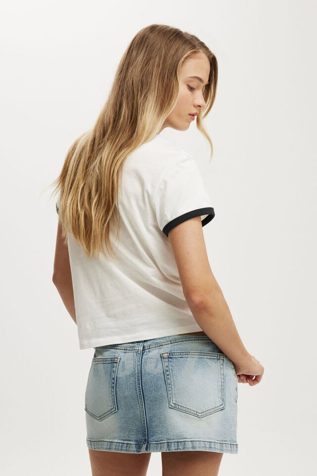 Cotton On Lcn Original Graphic Tee Lcn Cor Dua Lipa Star / Vintage White