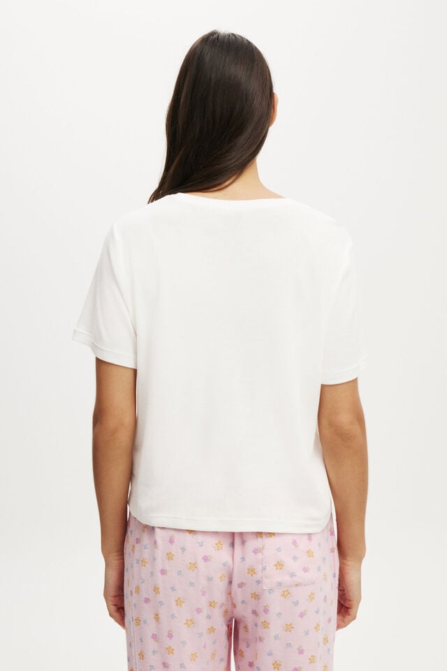 Cotton On Lounge Graphic Tee Brunch Club Table Scape