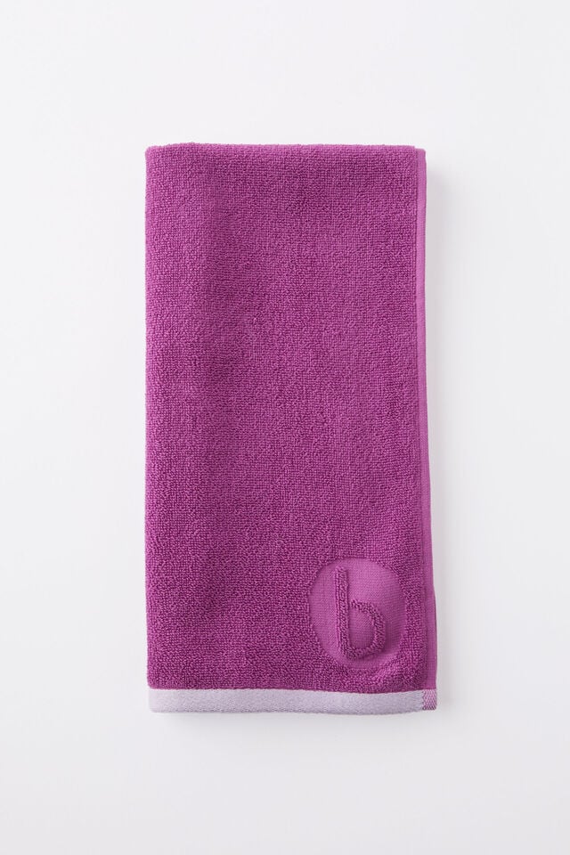 cotton on Plush Cotton Sweat Towel grape/pastel lilac