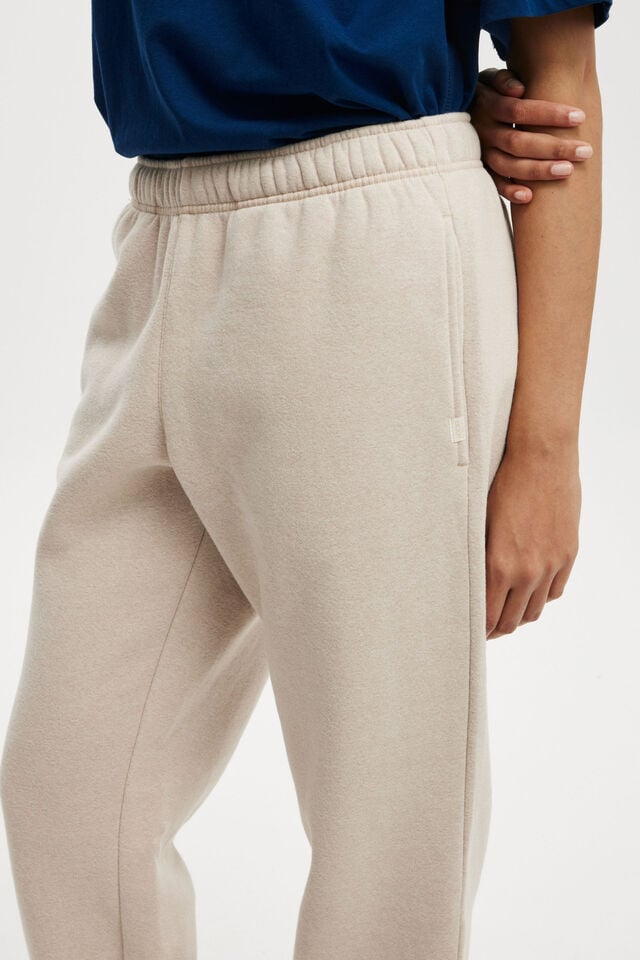 Cotton On Plush Essential Gym Sweatpant Sesame Marle