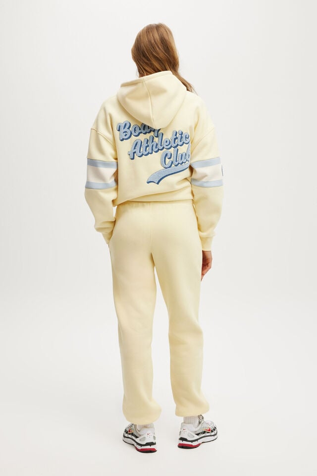 Cotton On Plush Essential Gym Sweatpant Sugar Cookie