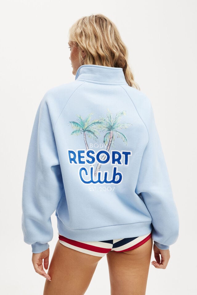 Cotton On Plush Graphic Polo Windsurfer/resort Club