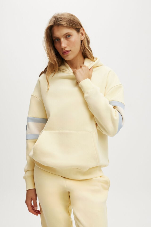 cotton on Plush Premium Graphic Hoodie sugar cookie/body athletic club