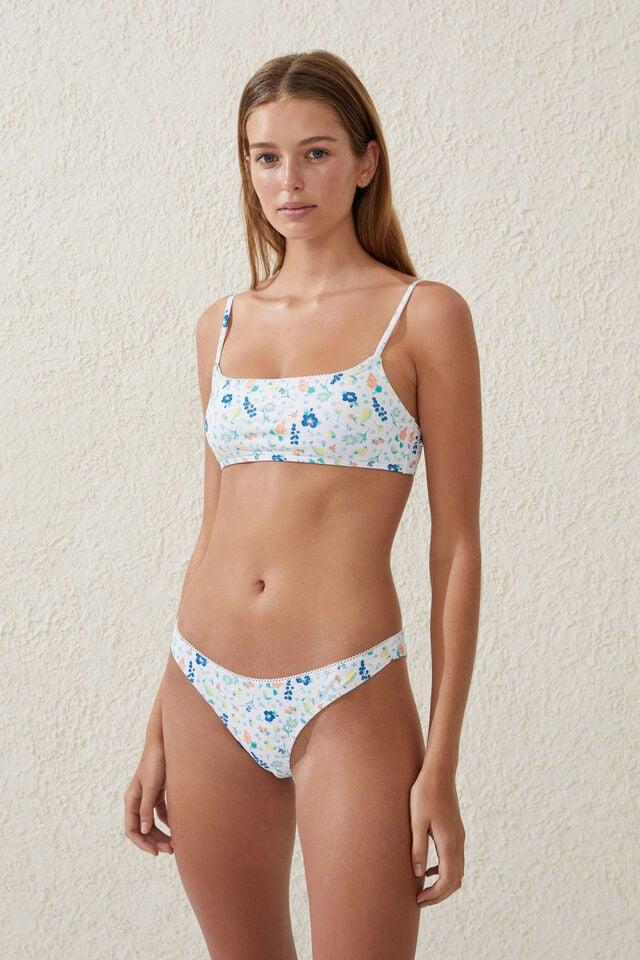 Cotton On Refined High Side Brazilian Bikini Bottom Jardin Fruitier