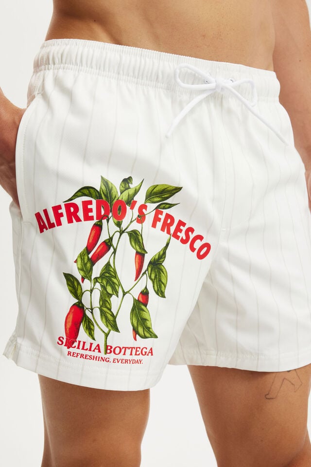 Cotton On Stretch Swim Short White Alfredo S Fresco