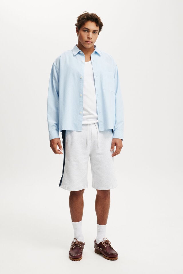 cotton on Super Baggy Fleece Short athletic marle / true navy