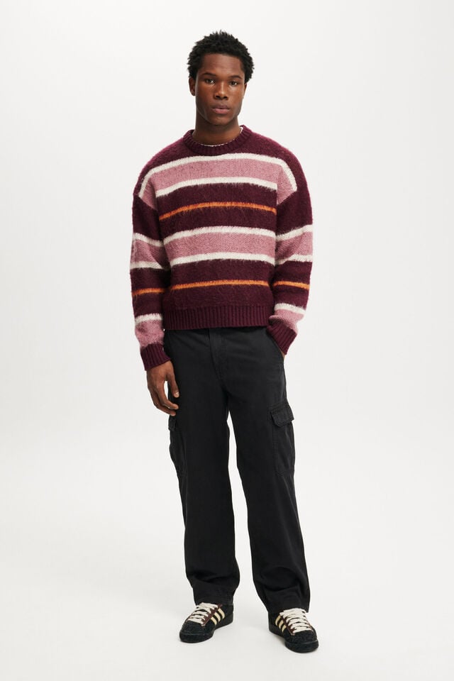 cotton on Tactical Cargo Pant jet black herringbone