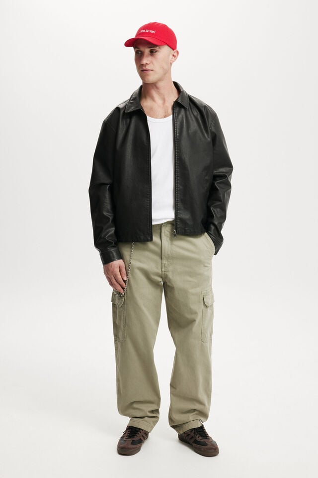 cotton on Tactical Cargo Pant washed military herringbone