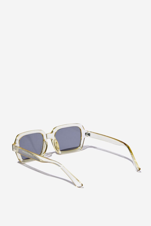 Cotton On The Cruiser Sunglasses Butter Crystal/grey