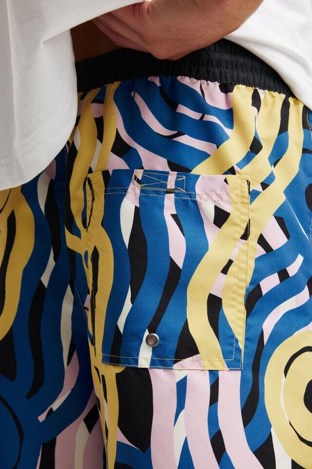 Cotton On Tylah Saunders Short Lcn Bra Black/lilac/gold/tylah Saunders-place