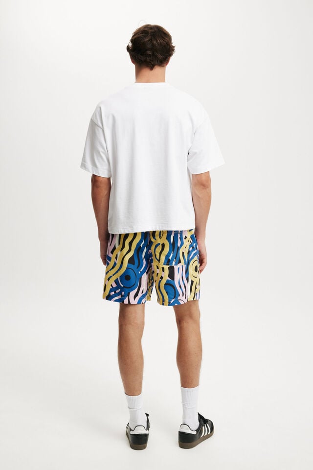 Cotton On Tylah Saunders Short Lcn Bra Black/lilac/gold/tylah Saunders-place