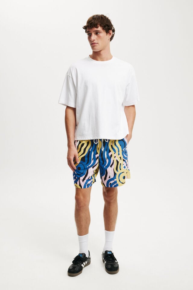 cotton on Tylah Saunders Short lcn bra black/lilac/gold/tylah saunders-place