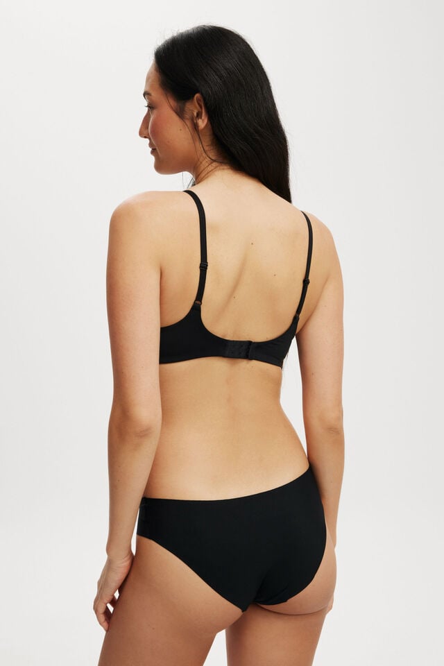 Cotton On Ultimate Comfort Push Up2 T-Shirt Bra Black
