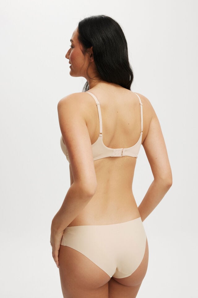 Cotton On Ultimate Comfort Push Up2 T-Shirt Bra Frappe