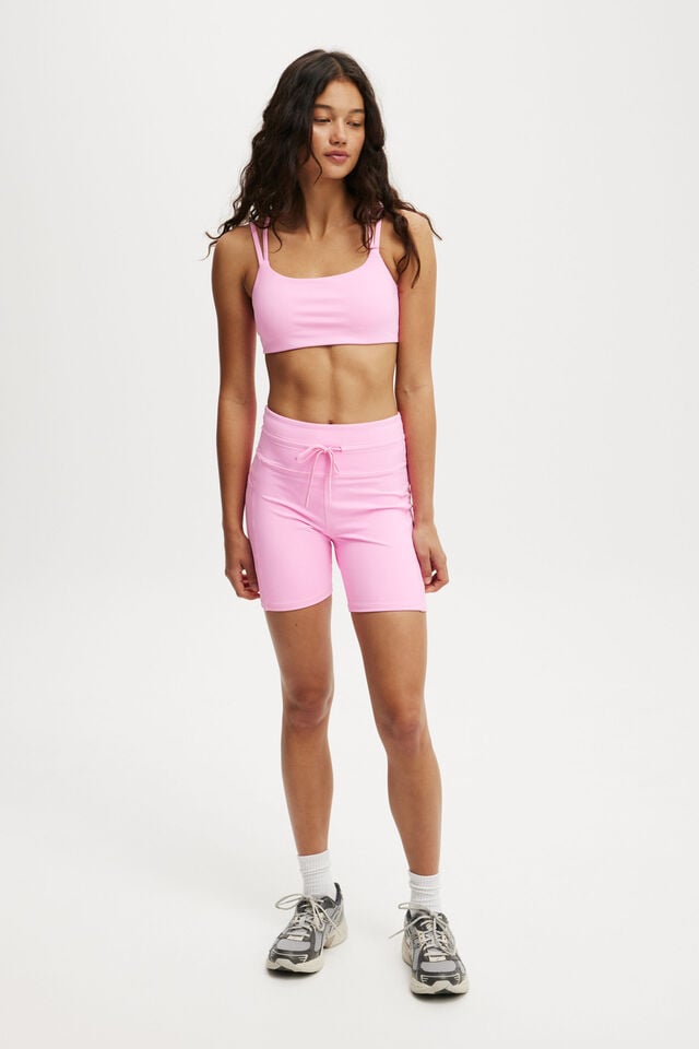 cotton on Ultimate Run Rib Bike Short millennial pink