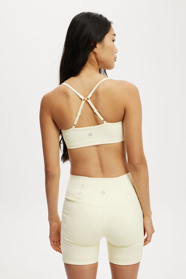 Cotton On Ultra Soft Side Pocket Bike Short Lemon Icing