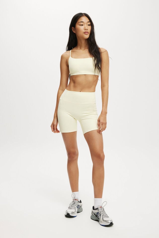 cotton on Ultra Soft Side Pocket Bike Short lemon icing