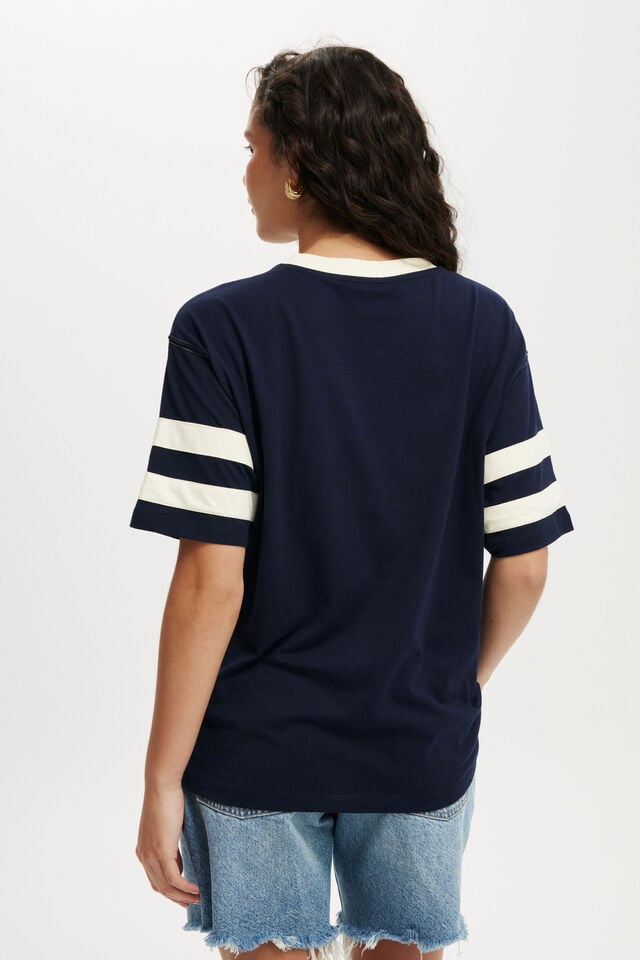 Cotton On V Neck Oversized Graphic Tee Winter Night/ 54