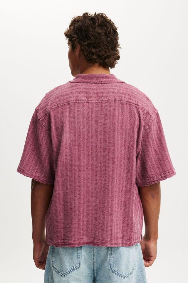 Cotton On Washed Box Fit Short Sleeve Shirt Washed Coral