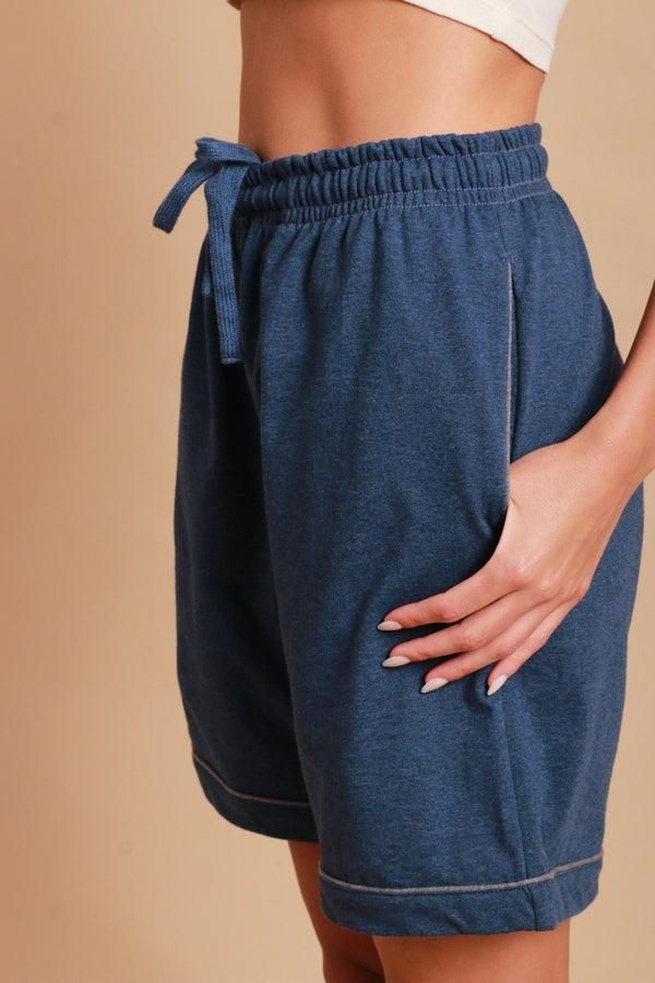 Cottonique Allergy-Free Organic Cotton Pajama Shorts