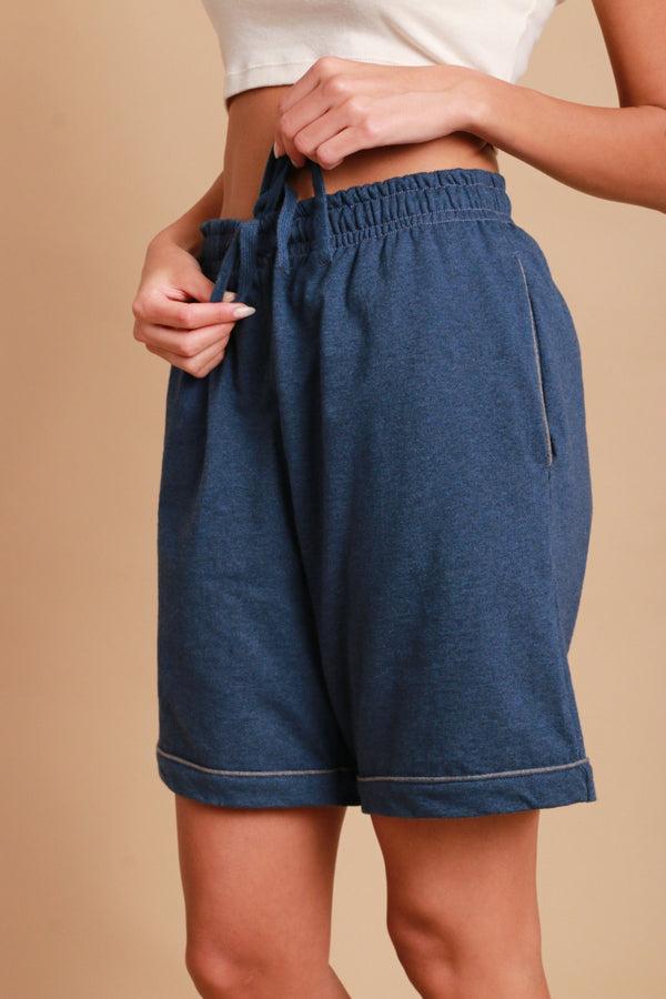 Cottonique Allergy-Free Organic Cotton Pajama Shorts