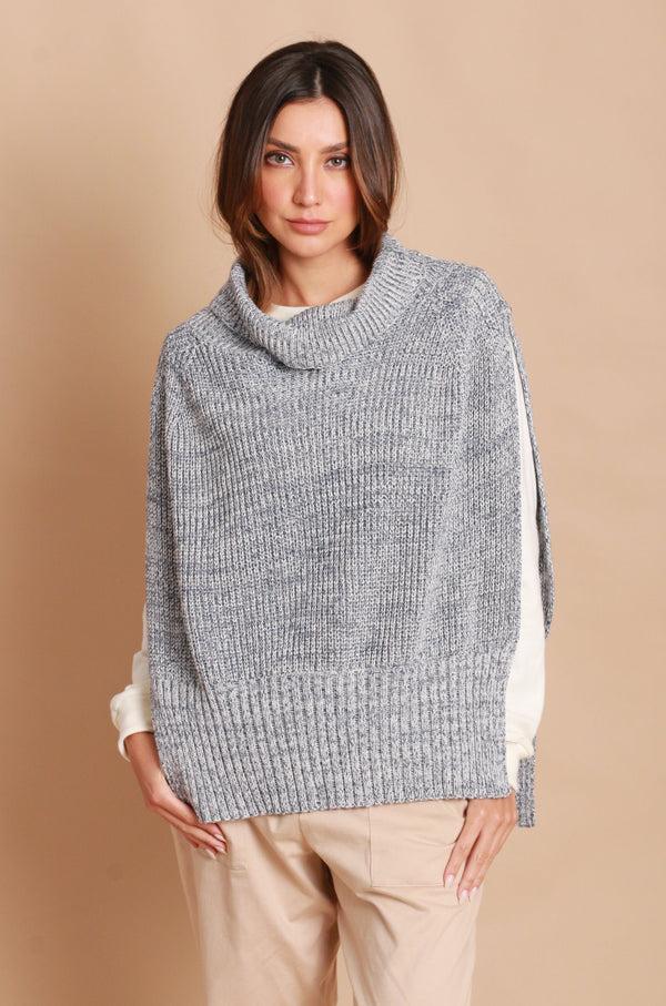 Cottonique Allergy-Free Women's Turtleneck Overlay