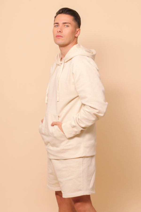 Cottonique Men's Allergy-Free French Terry Hoodie