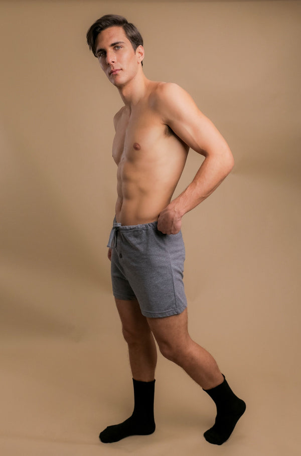 Cottonique Men's Drawstring Loose Boxer Shorts