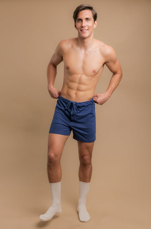 Cottonique Men's Drawstring Loose Boxer Shorts