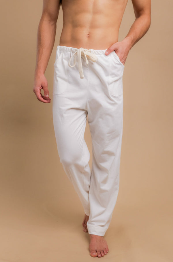 Cottonique Men's Drawstring Lounge Pants