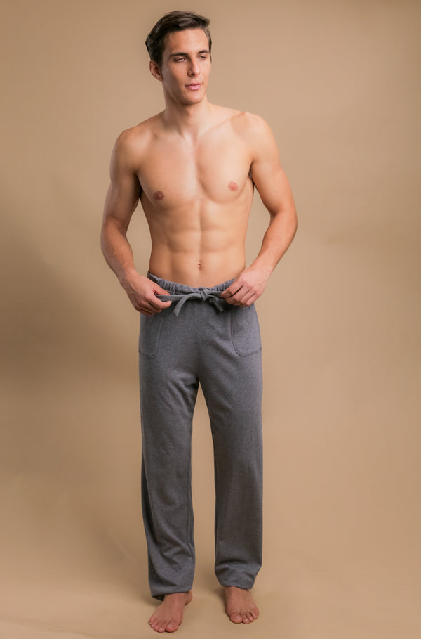Cottonique Men's Drawstring Lounge Pants