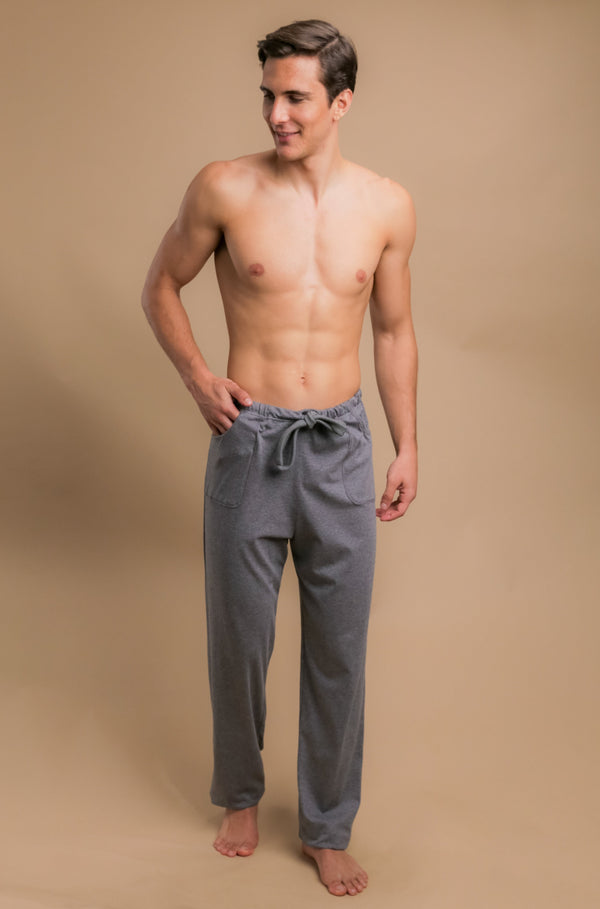 Cottonique Men's Drawstring Lounge Pants