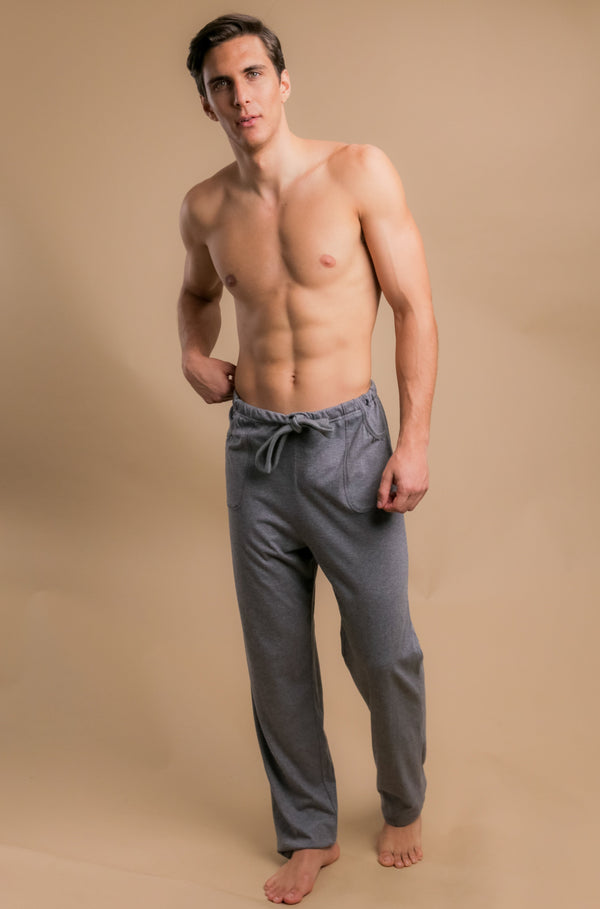 cottonique Men's Drawstring Lounge Pants