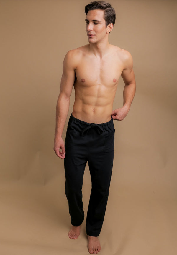 Cottonique Men's Drawstring Lounge Pants