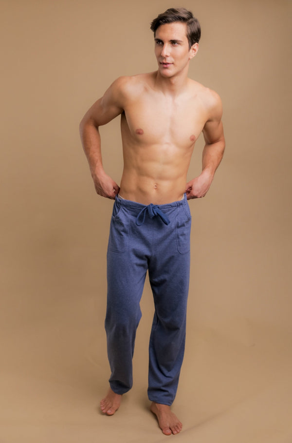 Cottonique Men's Drawstring Lounge Pants