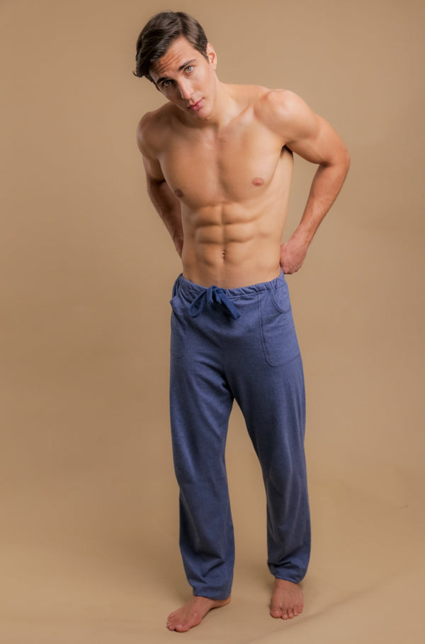 Cottonique Men's Drawstring Lounge Pants