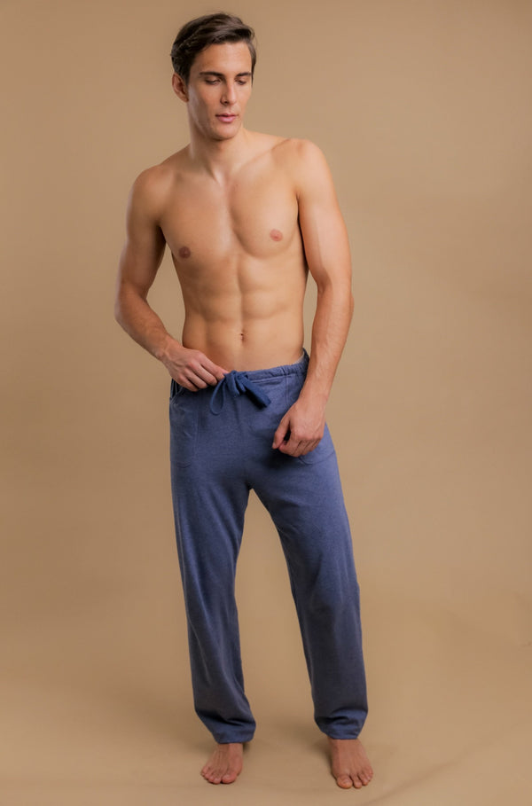 Cottonique Men's Drawstring Lounge Pants