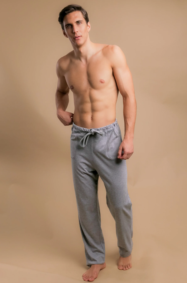 cottonique Men's Drawstring Lounge Pants