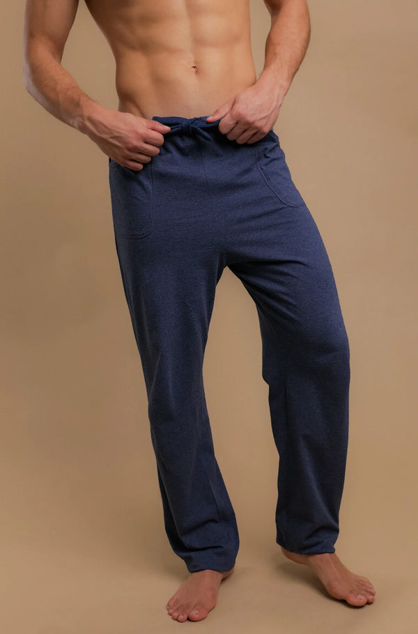 Cottonique Men's Drawstring Lounge Pants