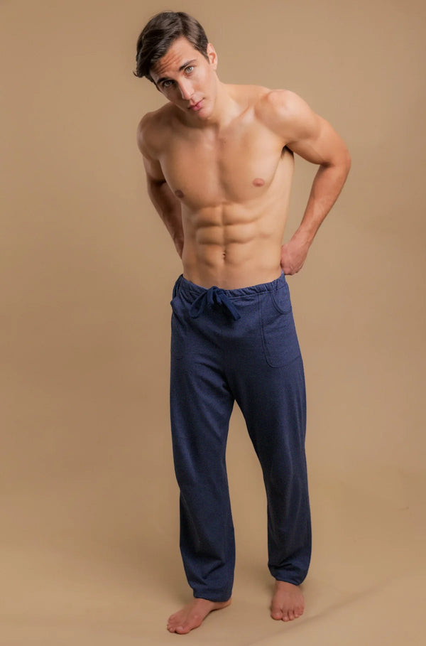 cottonique Men's Drawstring Lounge Pants
