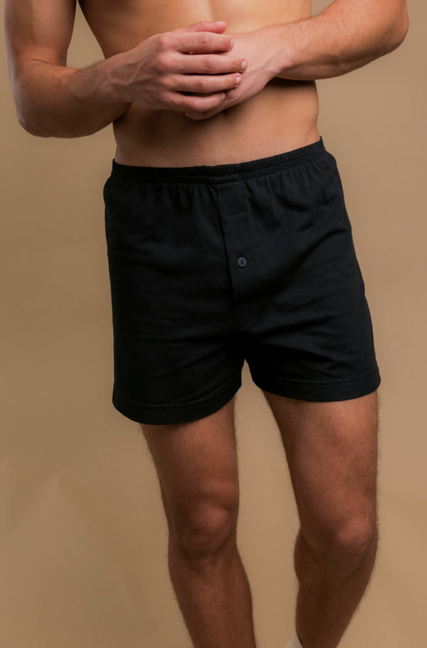 Cottonique Men's Elasticized Loose Boxer Shorts