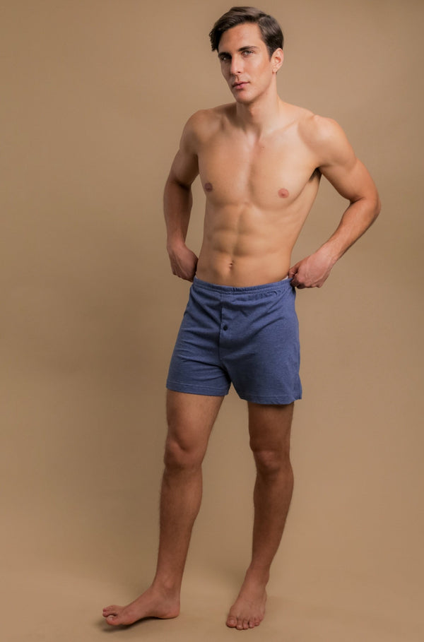 cottonique Men's Elasticized Loose Boxer Shorts