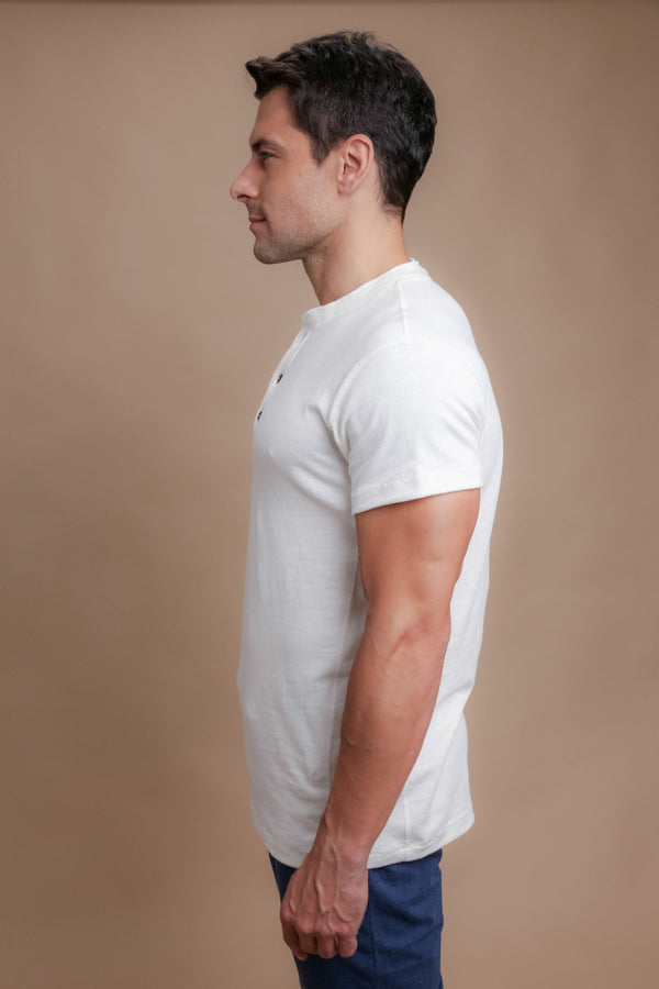 Cottonique Men's Henley Shirt