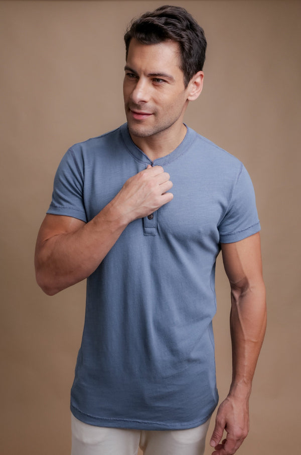 Cottonique Men's Henley Shirt
