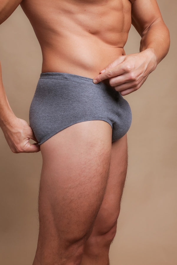 Cottonique Men's Hipster Brief (2/pack)