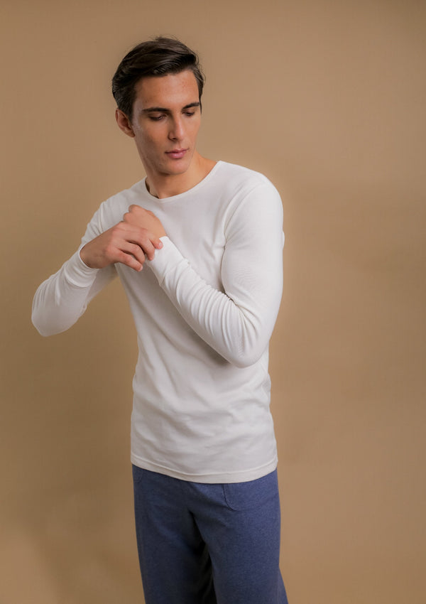 Cottonique Men's Long Sleeve T-Shirt