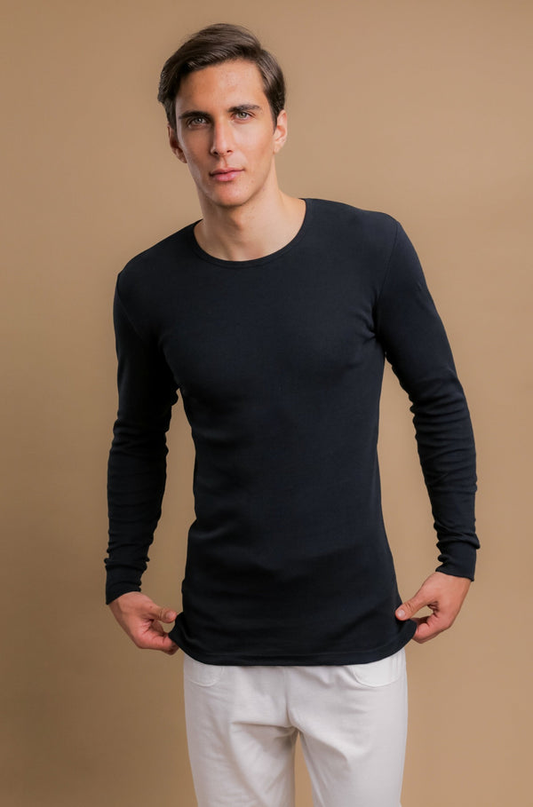 Cottonique Men's Long Sleeve T-Shirt