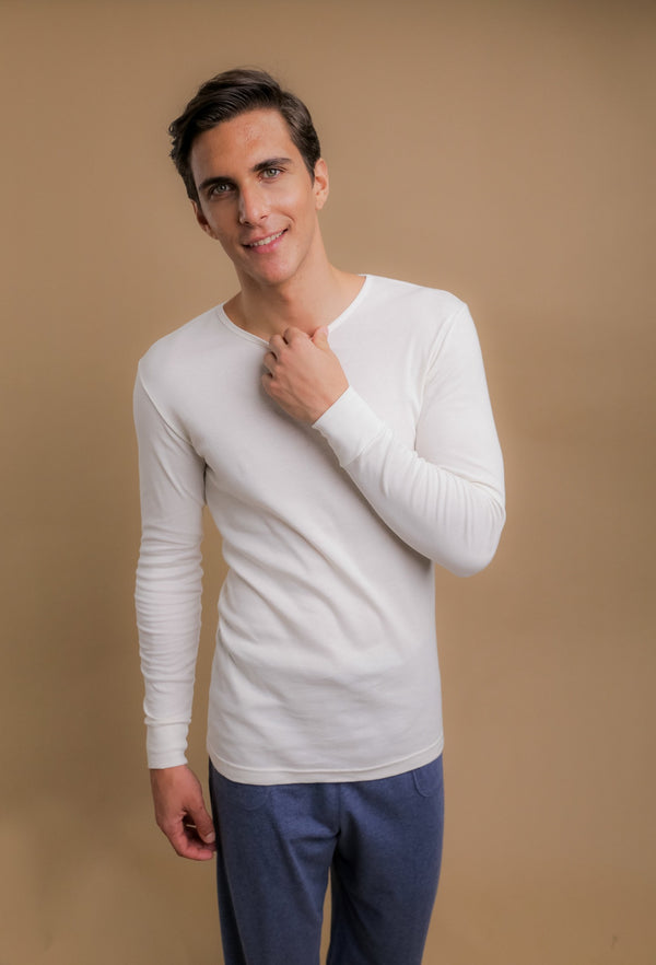 cottonique Men's Long Sleeve T-Shirt
