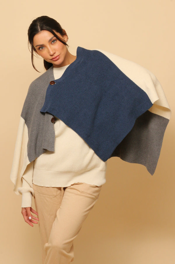 Cottonique Women's Allergy-Free Two-Way Shawl