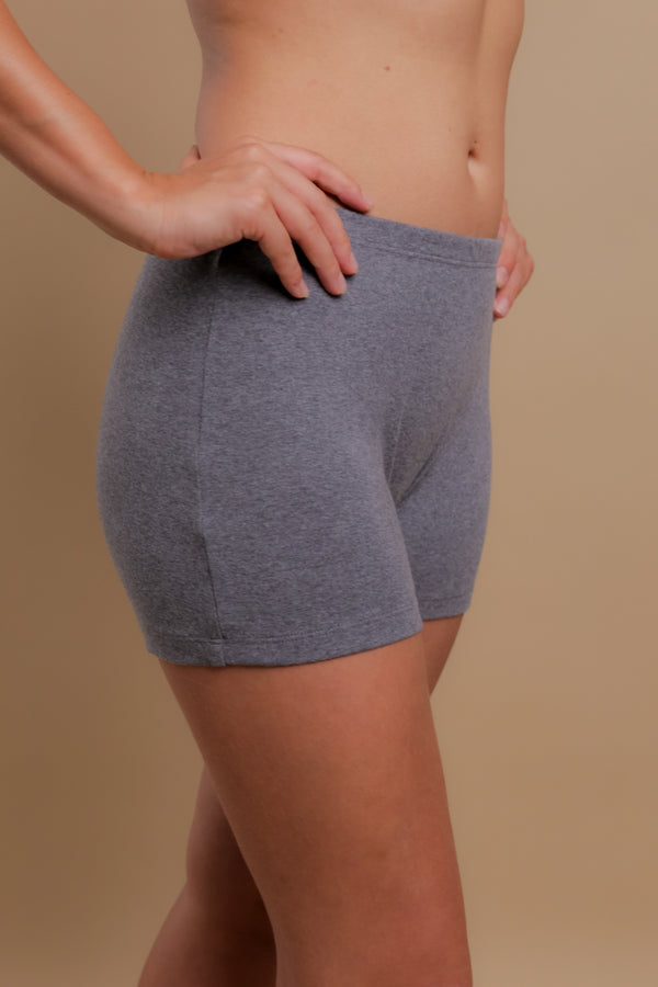 Cottonique Women's Elasticized Boxer Brief (2/Pack)